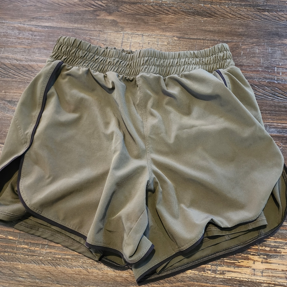 Olive Green Women's Shorts